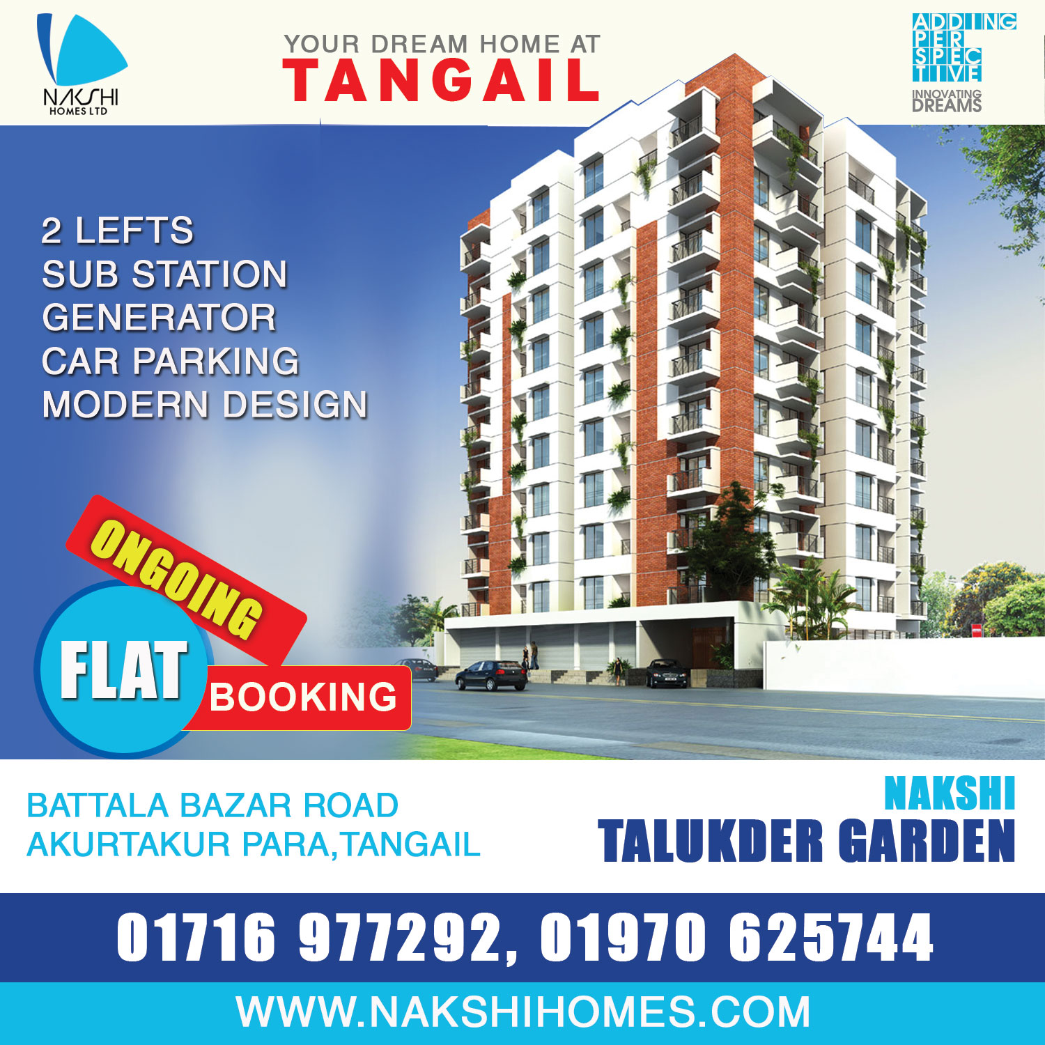Read more about the article Modern apartments for sale in Tangail